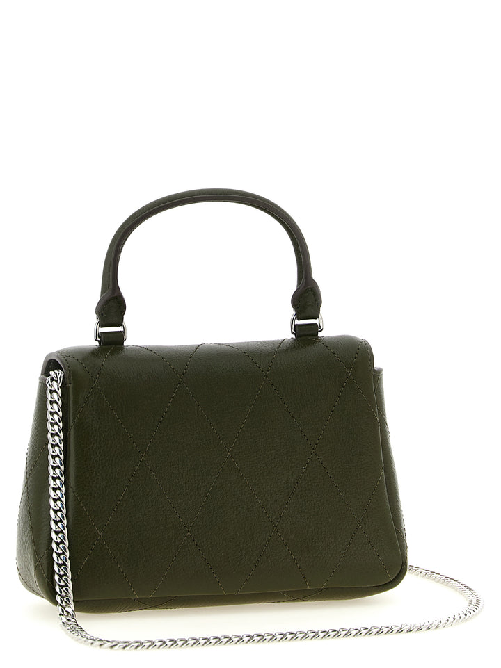 Tory Burch Charlie Hand Bags - Green | fe824829d5e488d762e017be89a20034b742ac56
