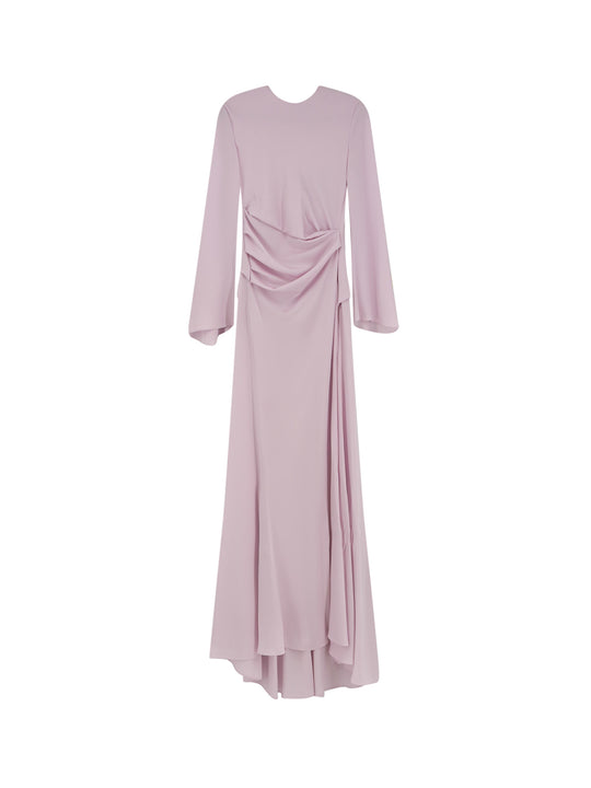 Long Dress With Drapery