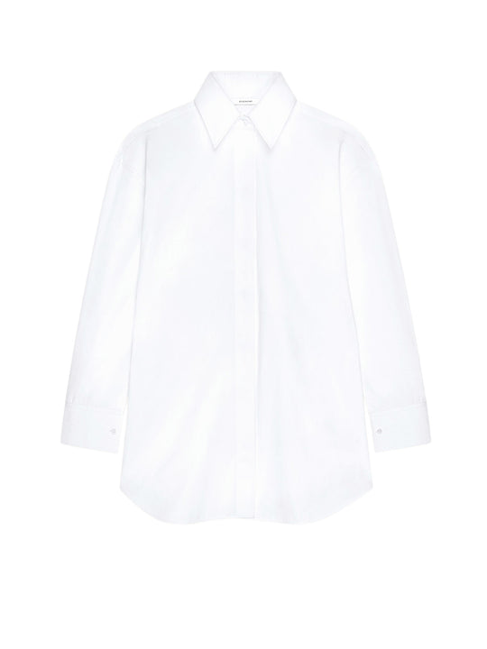 Backless Cotton Shirt