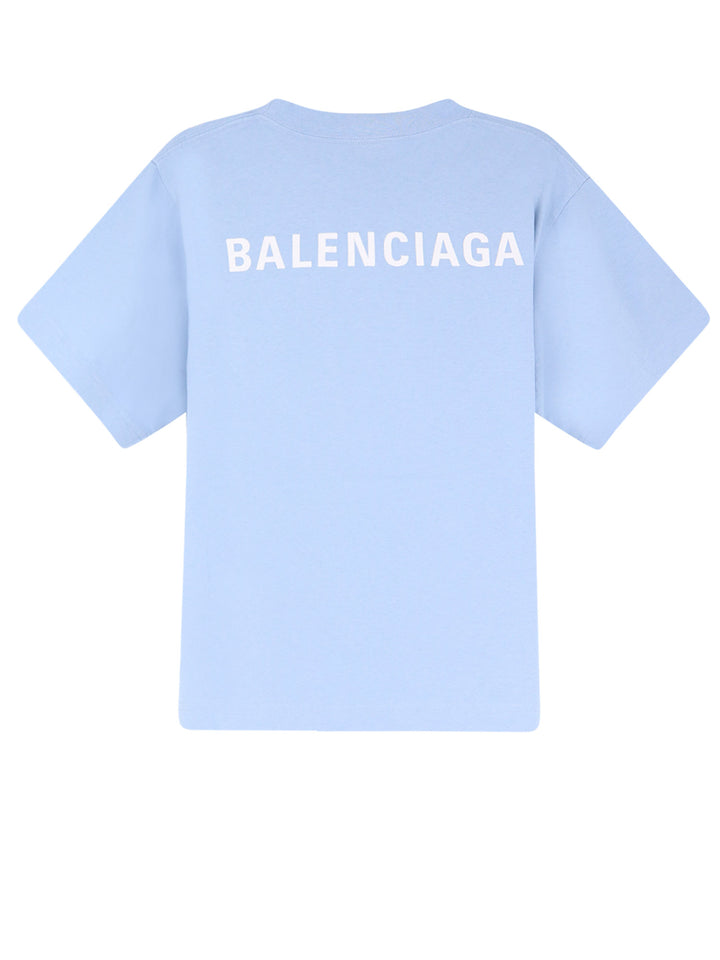 Balenciaga T-shirts and Polos - LIGHT BLUE/WHITE | 486f798279f9b1358087ced7f37315eca106803d
