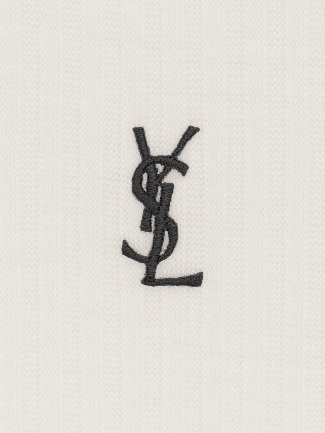 Saint Laurent T-shirts and Polos - NATUREL/NOIR | 08858c34071ece1a4d4587d9f06103ca59d8cc9d