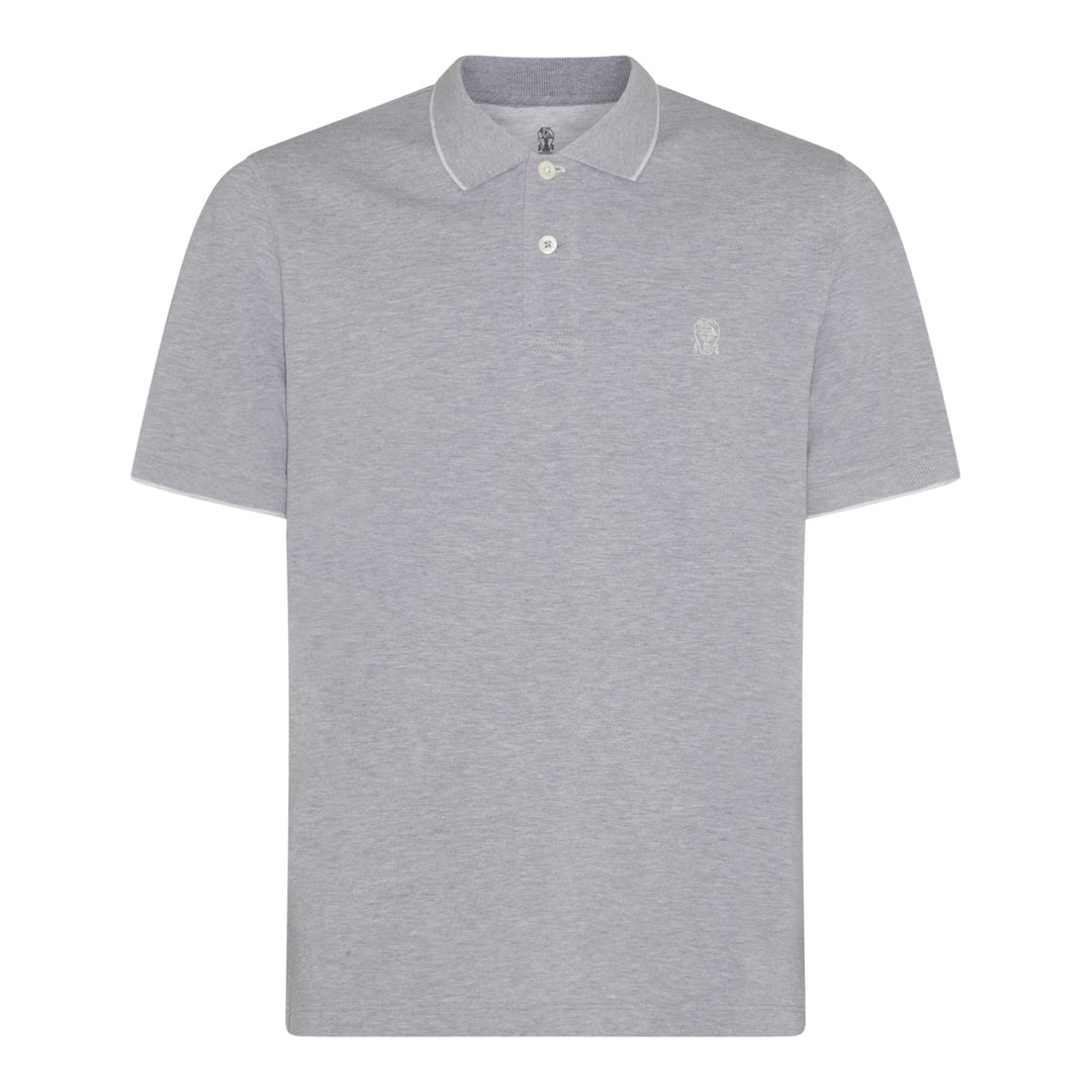 Brunello Cucinelli T-shirts and Polos - MEDIUM GREY | 26660bf3c2cd82cd02732b3ed9ad9a581f8153be