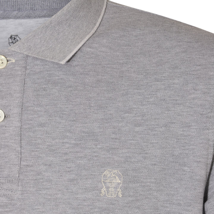 Brunello Cucinelli T-shirts and Polos - MEDIUM GREY | a1dd3e919cfcc889c6e43dc9b32fab8a3277a62f