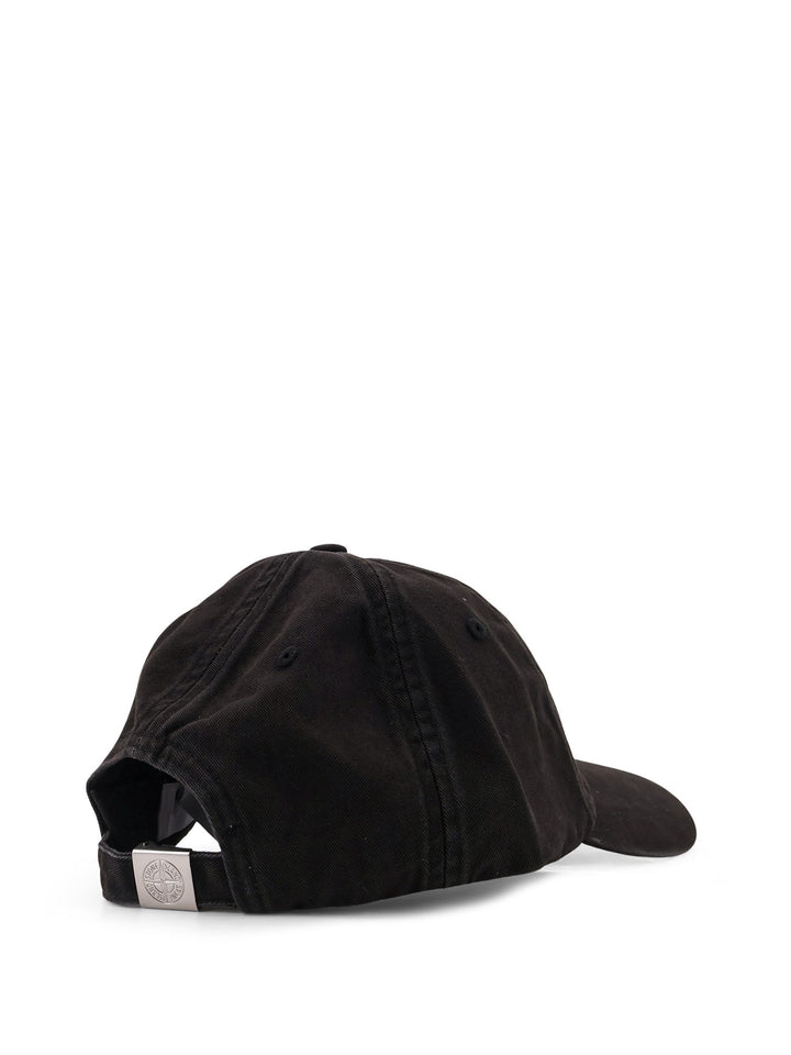 Stone Island Hats - Black | ed2599a182cfedafbd11c46896a8b8b3f8d3703a