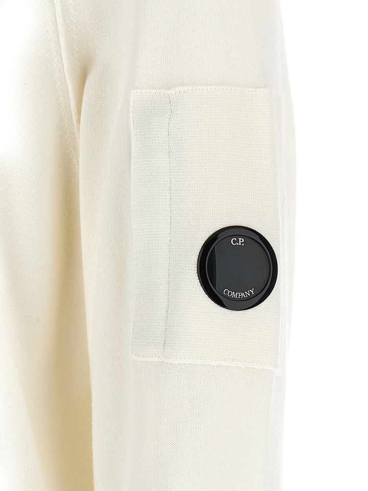 C.P. Company Sea Island Sweatshirt - White | 8593dfe3faaec6e897076ff52e60635bcb687851