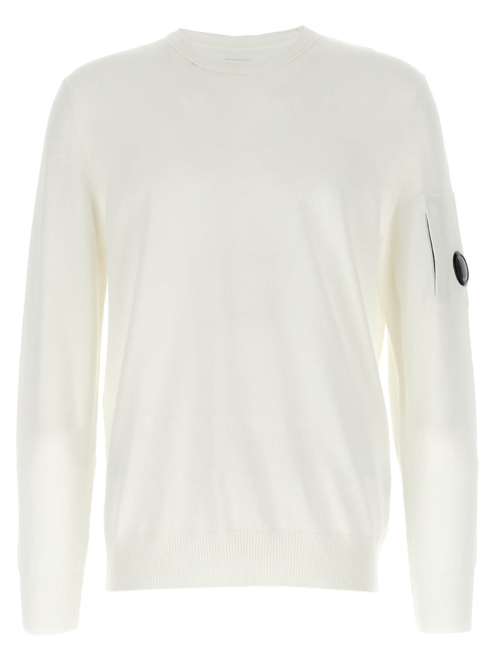 C.P. Company Cotton Sweater Fineness 12 Sweaters and Cardigans - White | caefb3ab5baab7d608cd536662a6300607b29c7a