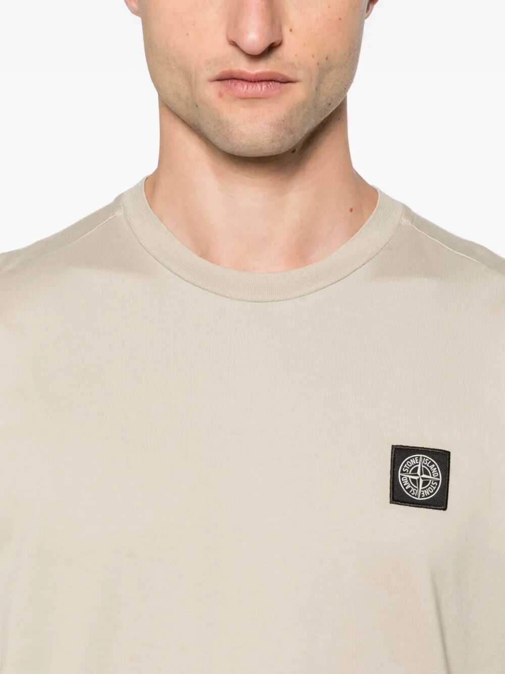 Stone Island T-shirts - Nude & Neutrals | e5232c4069fc677fcae12f5aa62e1fa7d7f2ecd9
