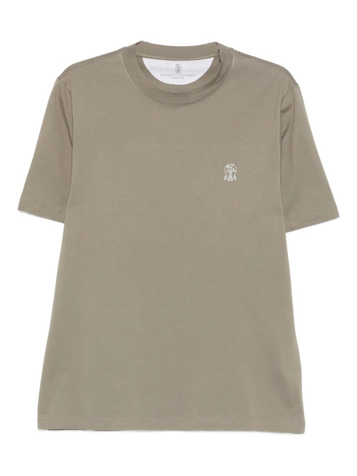 Brunello Cucinelli T-shirts - Green | 1df2146cae026860f697004b6d1c6021069859e2
