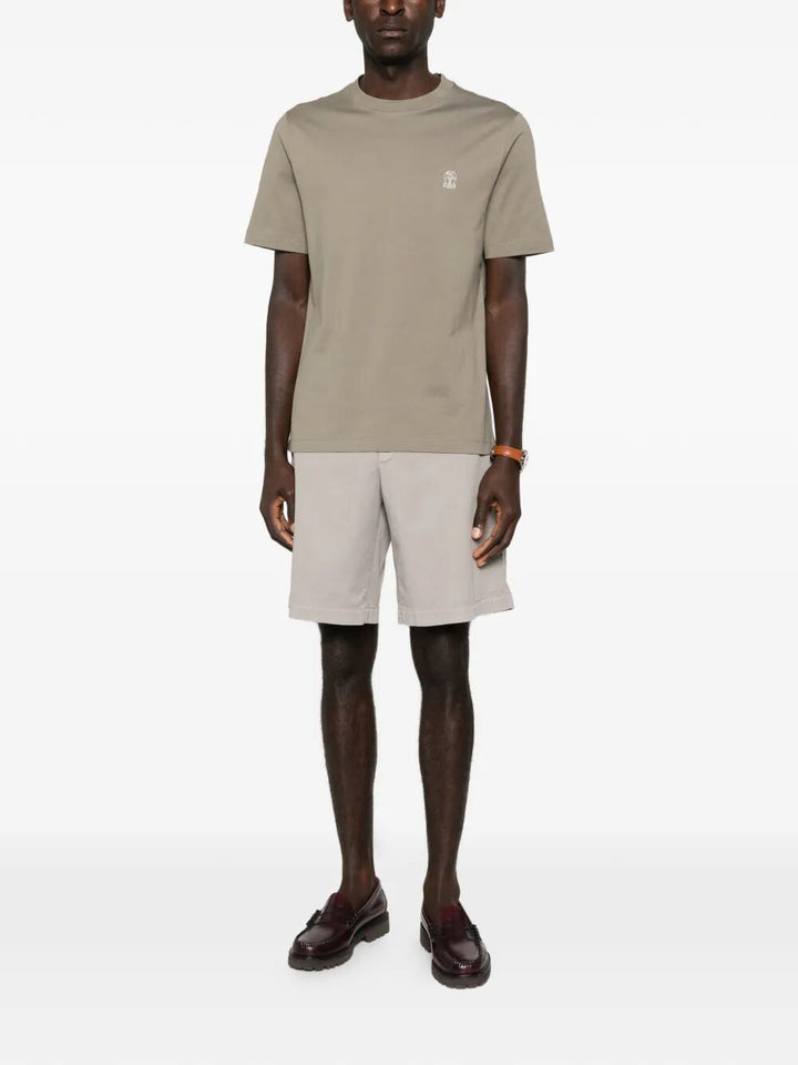 Brunello Cucinelli T-shirts - Green | bc615b5335f6794f2e074276045686a3183641d3