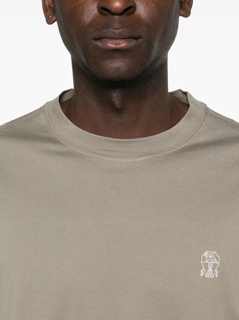 Brunello Cucinelli T-shirts - Green | 415371a20893f3bc3921bf9ec41aba7e43a368a9