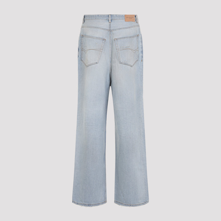 Balenciaga Regular & straight leg - Blue | 3d045fd98994896521f88457b67f1c36b77e4c50