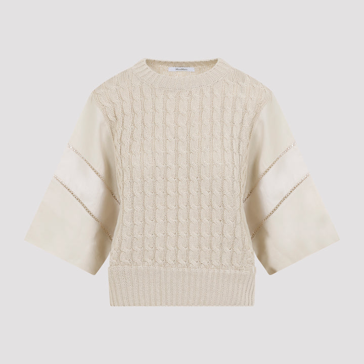 Max Mara Sweater - Nude & Neutrals | 4a06c6c1d2bc18c78dd98916d9e50ddaad7f5b30
