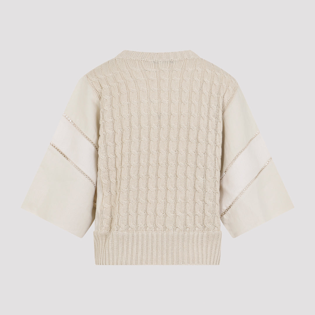 Max Mara Sweater - Nude & Neutrals | 7db133c4a6cc5fa412537188a0b03d10021c36c3