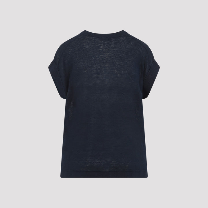 Max Mara`S Gilet - Blue | 76c7bd9a88e7b651a5777d0c5285358315cae50e