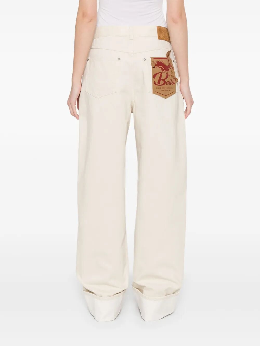 Bottega Veneta Straight leg - Nude & Neutrals | b6af9eb445c1dd471892b88b4fbaae364c317acc