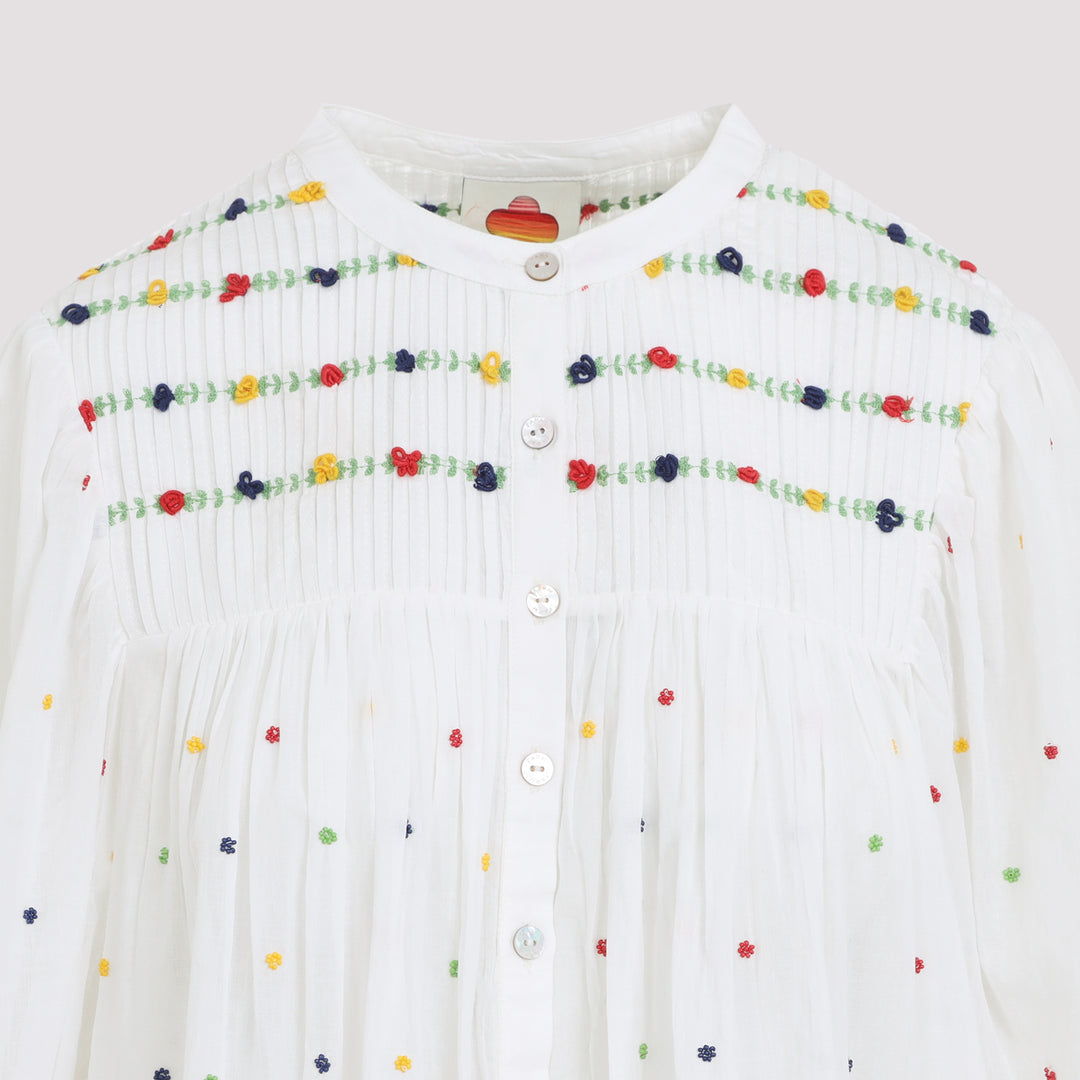 Farm Rio Blouse - White | 9b5936e5bc4f240149807a7ea27edec0344eeb32