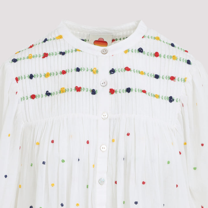 Farm Rio Blouse - White | 9b5936e5bc4f240149807a7ea27edec0344eeb32