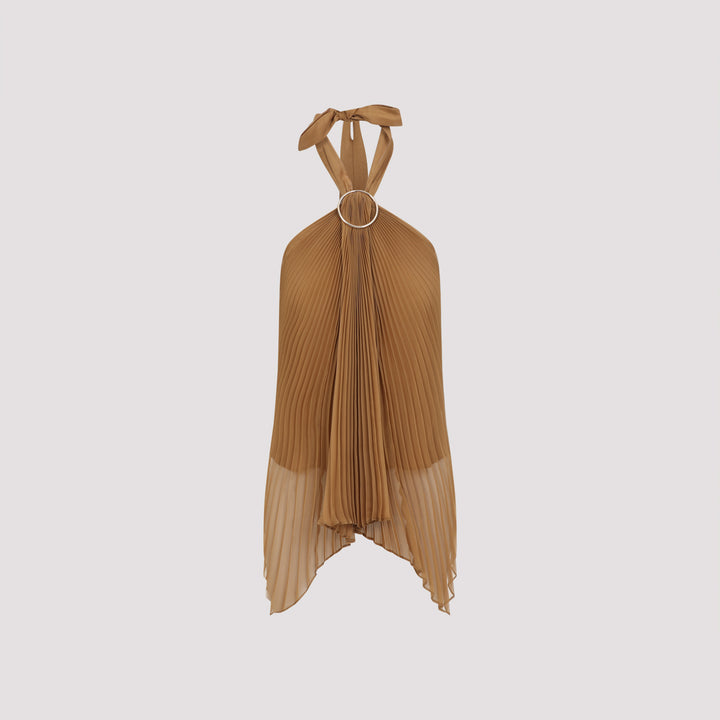 Max Mara Pianoforte Tops - Nude & Neutrals | 6d34139a57eadb8f2f816fe184f96d60d74947d7