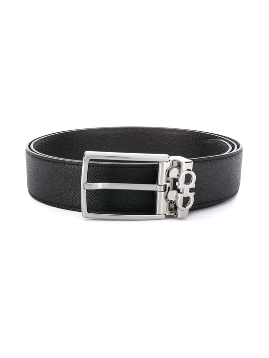 Reversible And Adjustable Gancini Belt