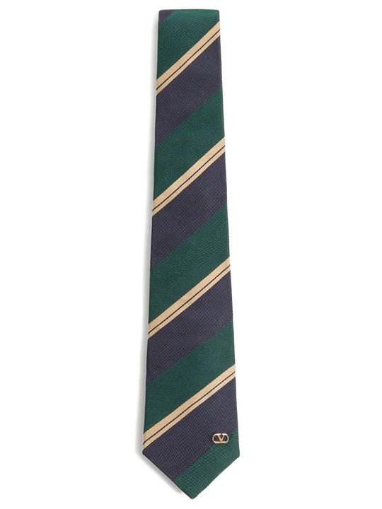 Valentie Jacquard Regimental Silk Tie