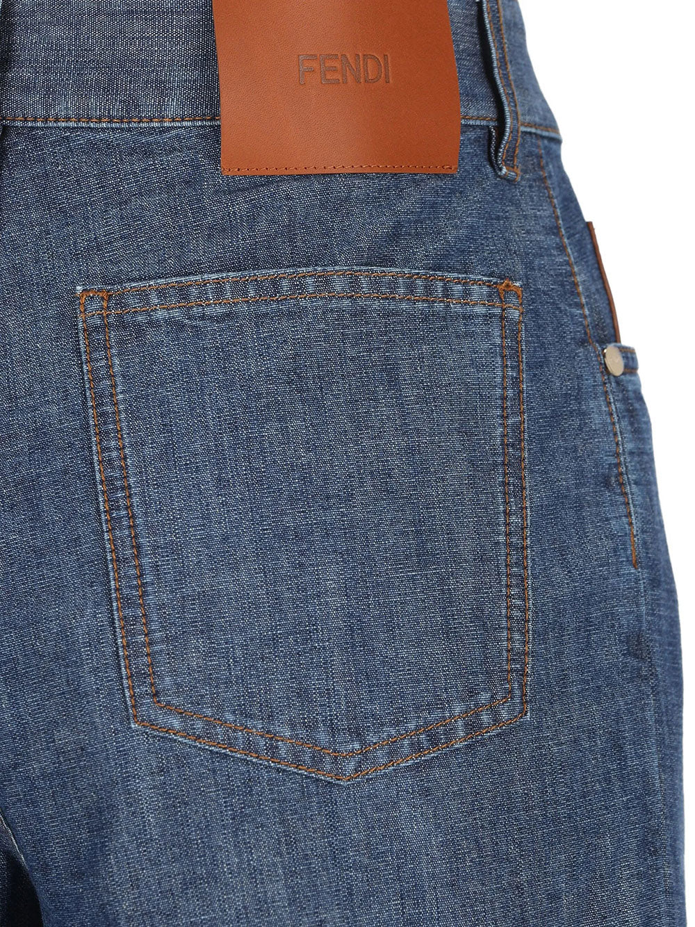 Fendi Wide leg - Blue | 566d5cdb2c1cb42d87289727051b29b877aca426