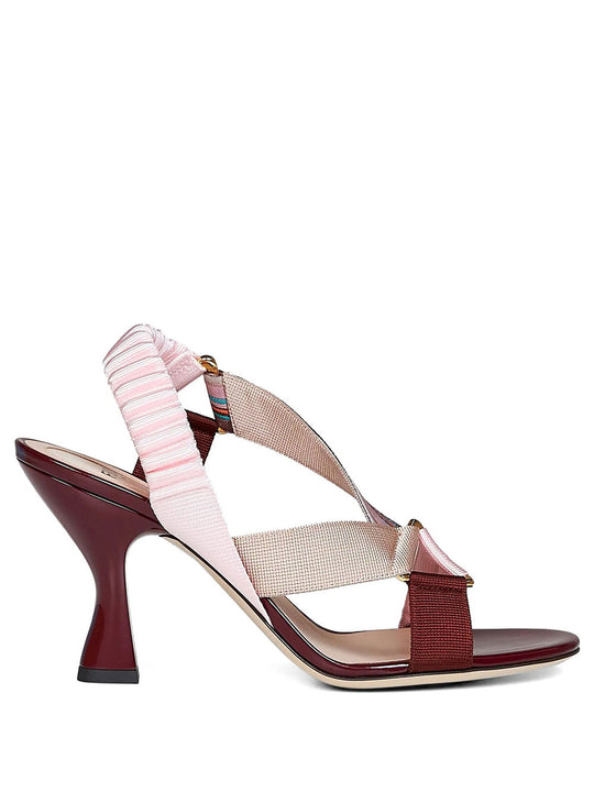 Iconic ColibrÌ Leather And Fabric Sandals