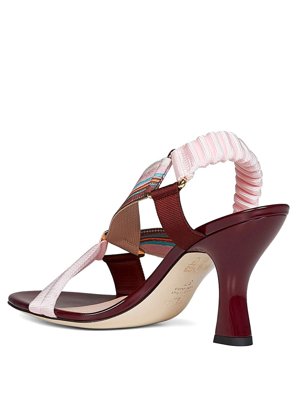 Fendi Sandals - Pink & Purple | 209577eab92e709fb14d956ec41fd2e42aba2c26