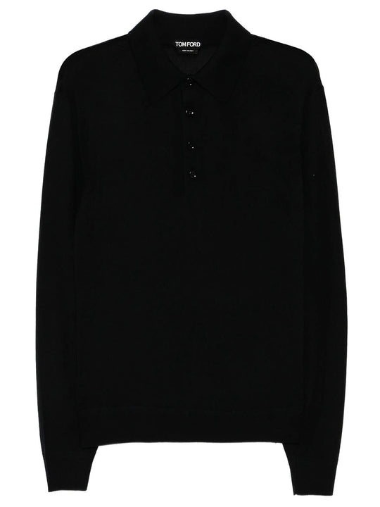 Wool Knitted Polo