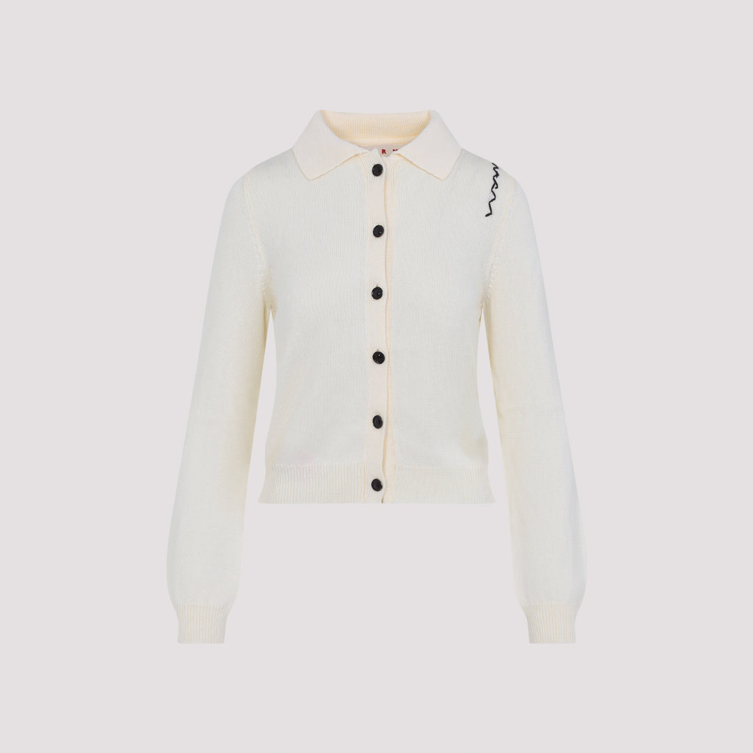Marni Cardigan - White | b5eb88a3a6cb9dbda71c383a000d266be2099754