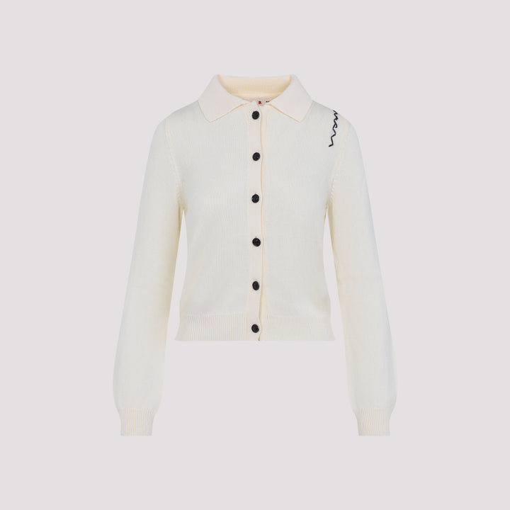 Marni Cardigan - White | b5eb88a3a6cb9dbda71c383a000d266be2099754