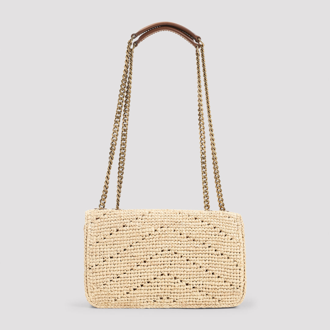 Saint Laurent Shoulder Bags - Nude & Neutrals | d2d7de2940e0b733ff03cfaf8e72d8f4c57051e2