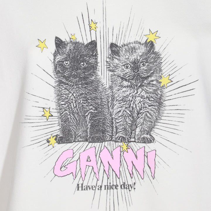 Ganni Sweaters - Egret | 52e453eaf59dcca25bd00658fe9b33fddd165c24