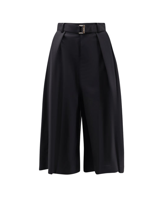 Wool Blend Bermuda Shorts