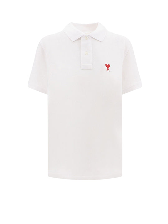 Cotton Polo Shirt With Iconic Embroidery