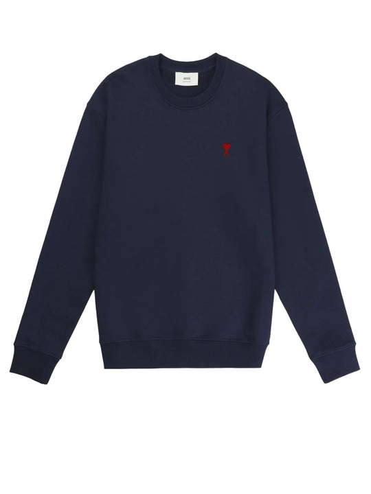 Cotton Sweatshirt With Iconic Embroidery