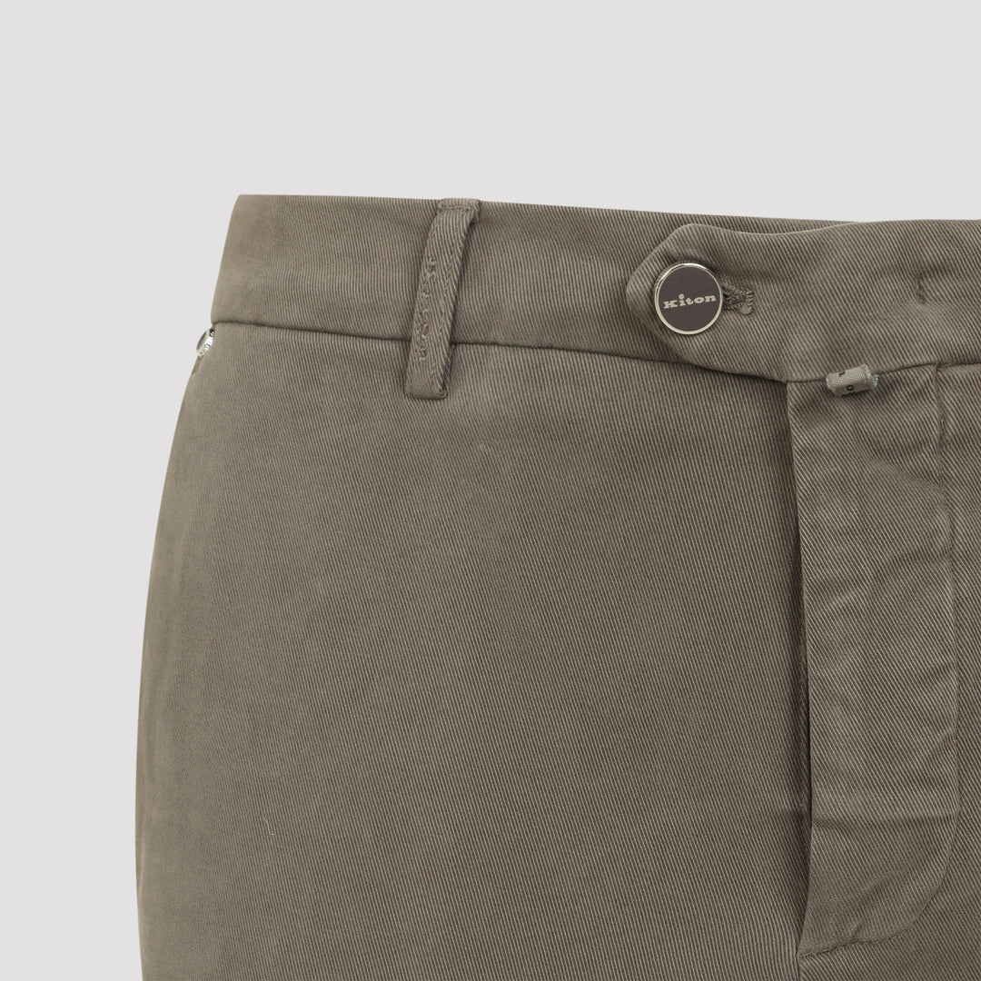 Kiton Regular & straight leg - Brown | 29954352de2ee5b7284b072de6608932cb0921ee