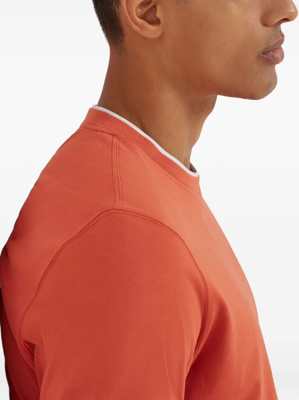 Brunello Cucinelli T-shirts - Yellow & Orange | cc93edc2ffba5baba1ba2f52a0df815731cbb936
