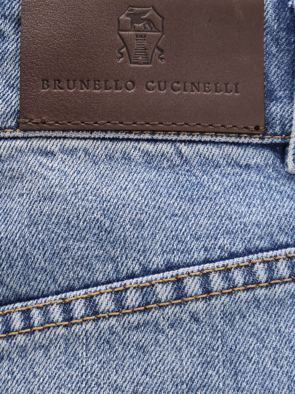 Brunello Cucinelli Jeans - VINTAGE DENIM BLUE | 0cb83cecd1ce16daadd61a446a938a83b52add85