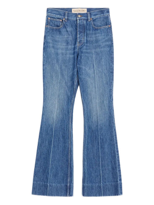 Five Pockets Flared Jeans