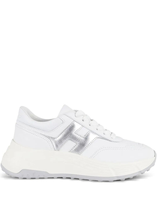 Smooth Leather Hi-Fi Sneakers