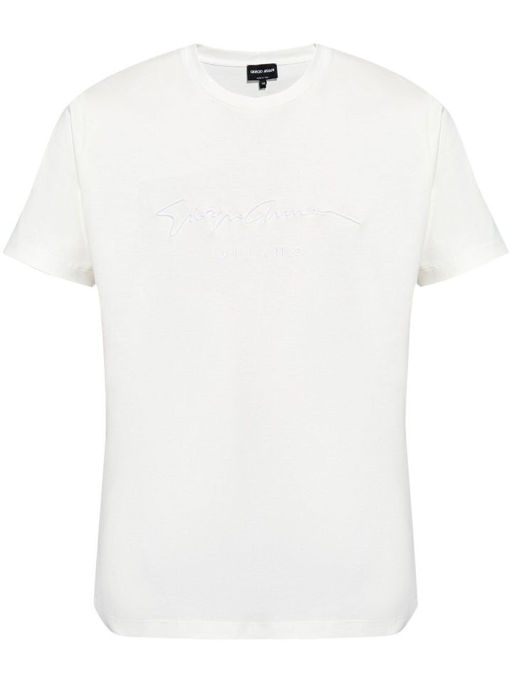 Giorgio Armani T-shirts - White | cdc0d197e7216832f7de55a2f048c34831b2fb2c