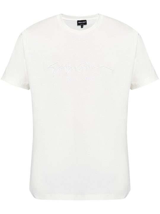 Pure Cotton Interlock Signature Logo T-Shirt