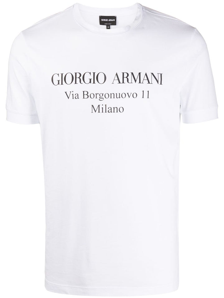 Giorgio Armani T-shirts - White | fad07ed6b5e22c797f43f5e3efaaeb9aefc385e7