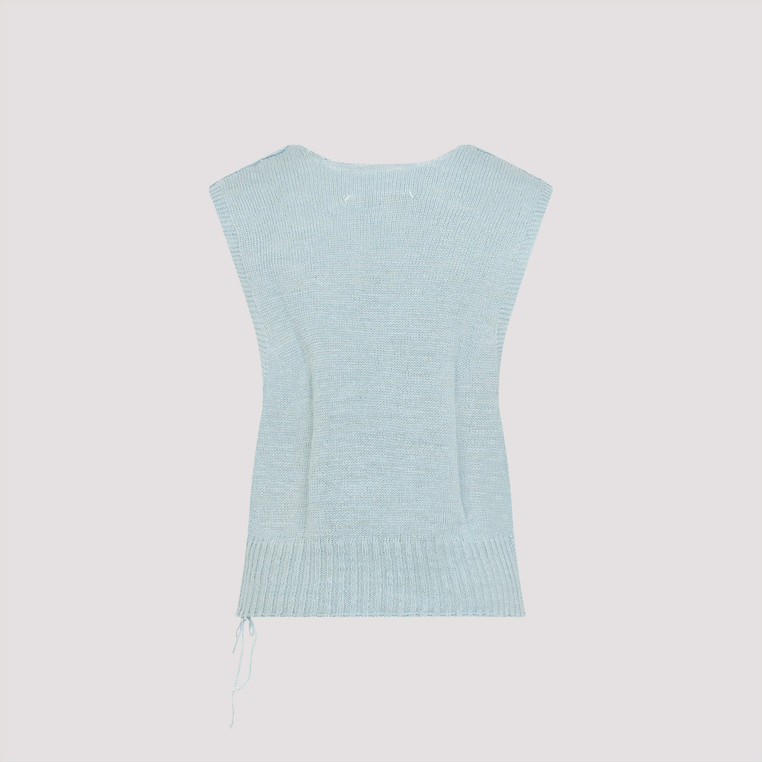 Maison Margiela Tops - Blue | 7f18227784e7d706c7091531b678b365a21e4f62