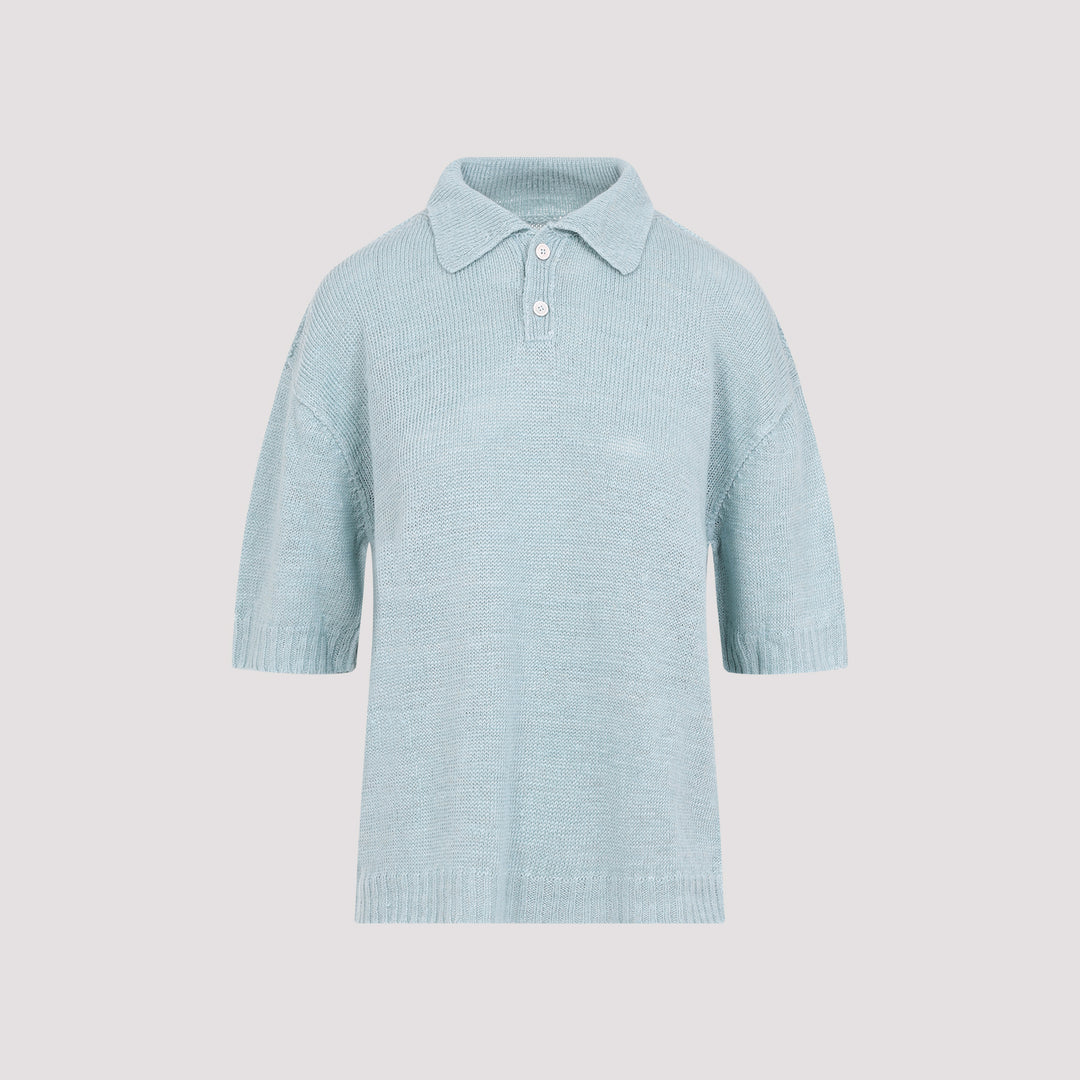 Maison Margiela Polo - Blue | 2d8d0c96f5df833f4a4dc548b9b6ea7b080b7263