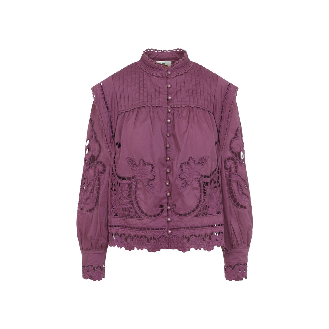 Farm Rio Shirts - Pink & Purple | 5b080b495f6ade95aa50b10324fa57801316fb86