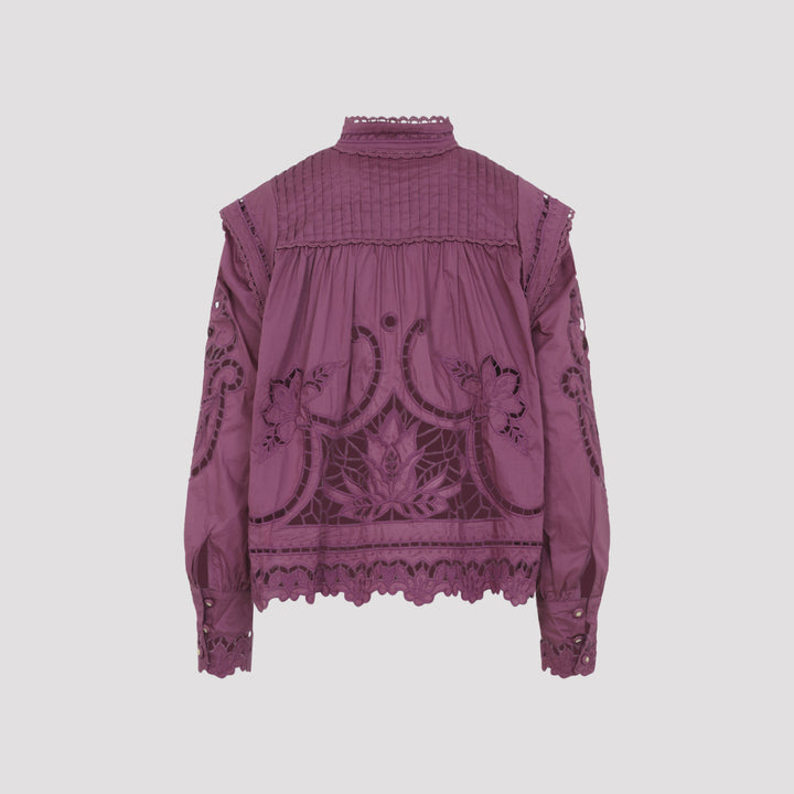 Farm Rio Shirts - Pink & Purple | 47175646b98984d0e8e5d504cbc1d80af1623850