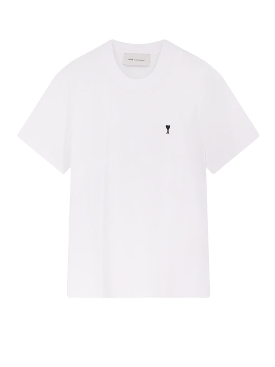 Cotton T-Shirt With Contrasting Embroidery
