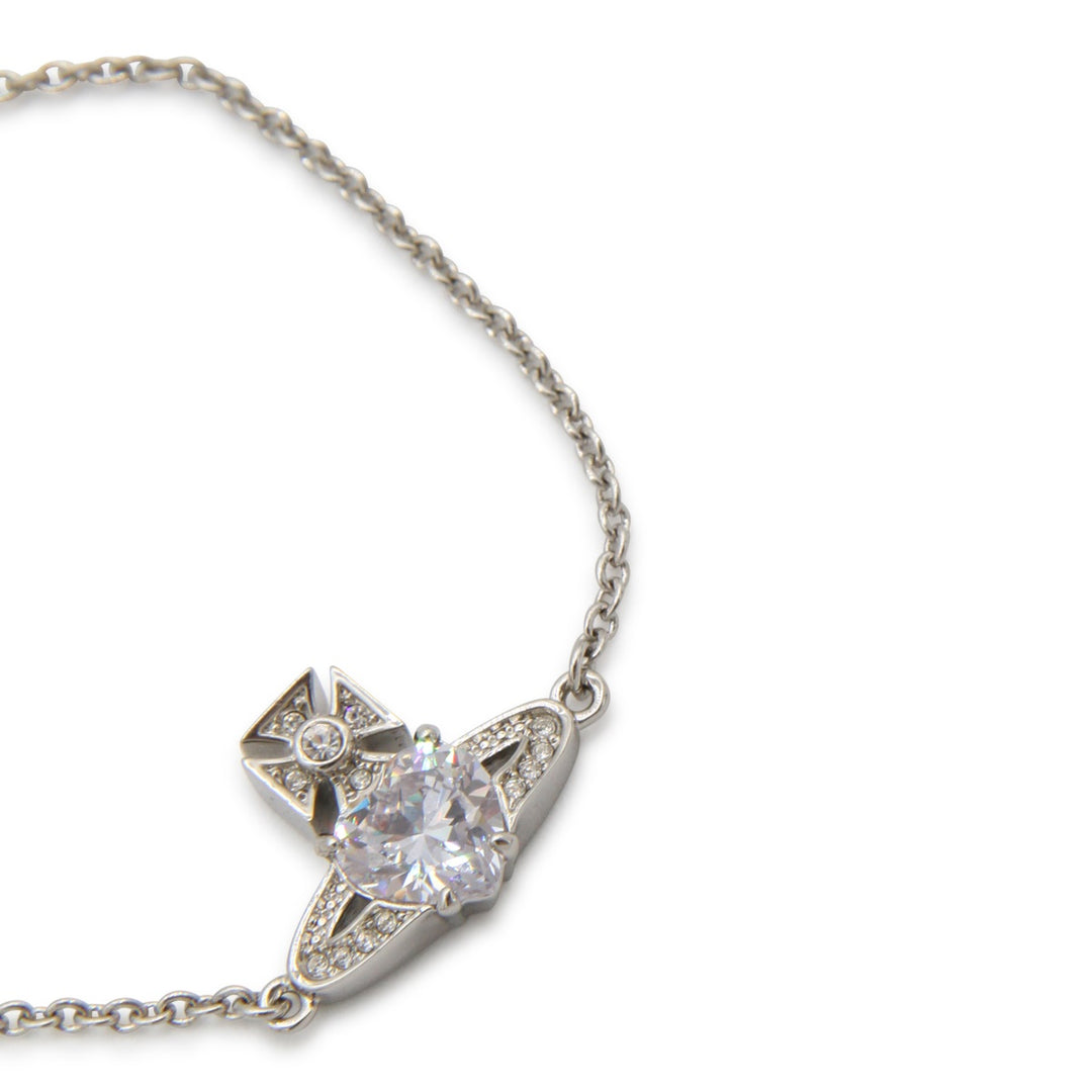 Vivienne Westwood Bijoux - PLATINUM/WHITE CZ/CRYSTAL | 70f3a0320219d706e83a95c5dc58f2ee4e7a3f4e