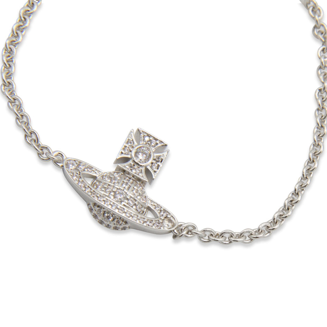 Vivienne Westwood Bijoux - PLATINUM/WHITE CZ | 1cfe56e789124acf09efe698faba2b7359f12217
